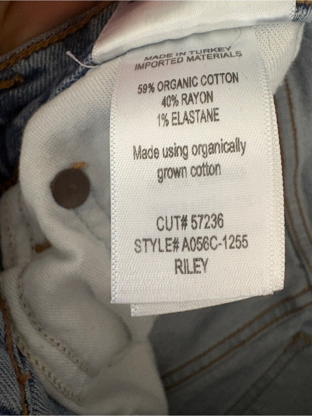 AGolde Riley High Rise Straight Crop Jeans - Picture 5 of 5